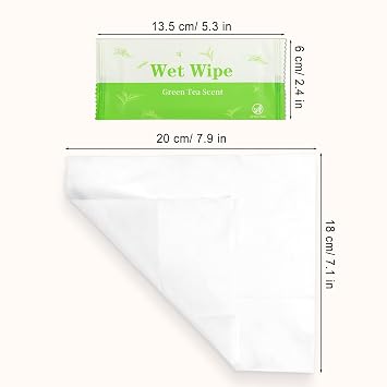 300 Pcs Hand Wipes Travel Size, Individually Wrapped