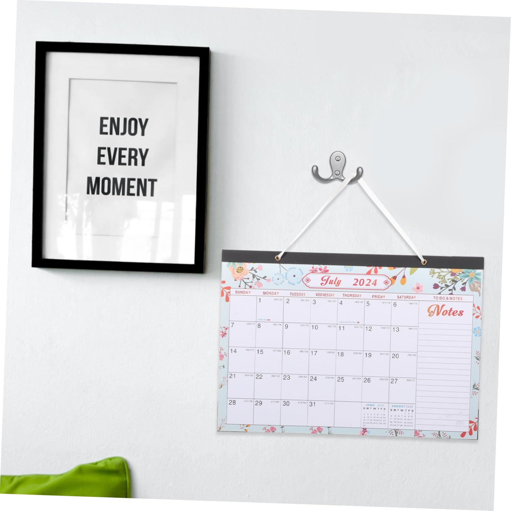 VILLCASE 3stücke Wandkalender Englische Monatsübersicht Hängender Kalender Für Zuhause Und Büro Praktischer Täglicher Planer Design Für