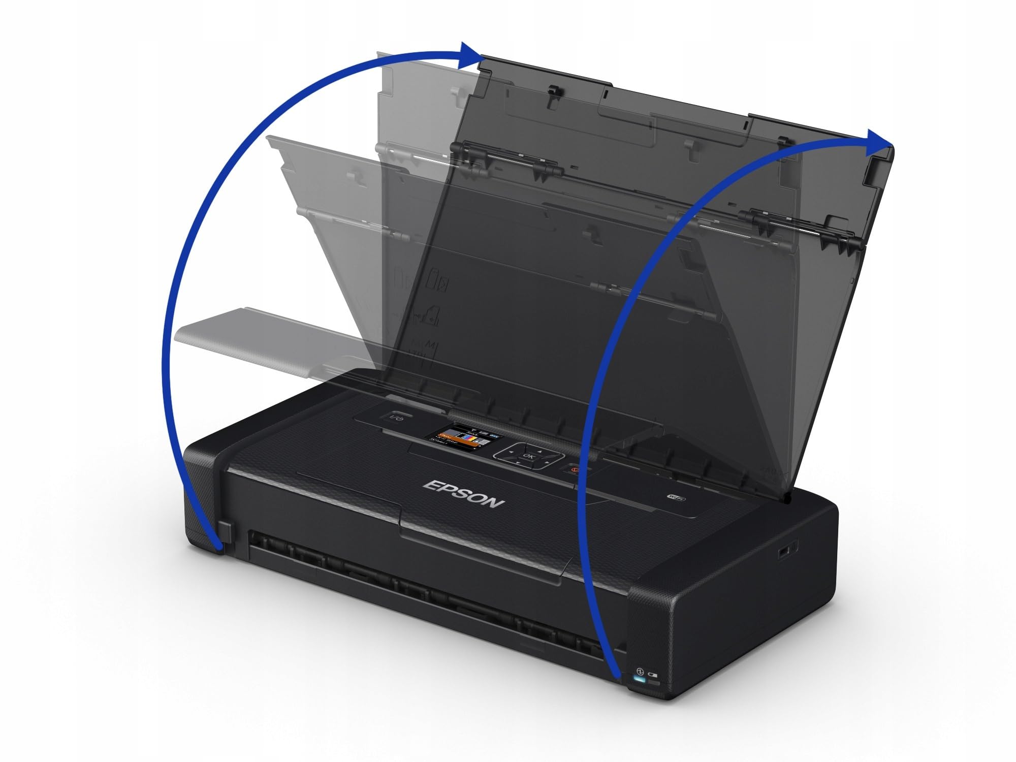 Epson – Arbeitskräfte Drucker-100 W 5760 x 1440 DPI/MicroUSB/WI-FI, Schwarz
