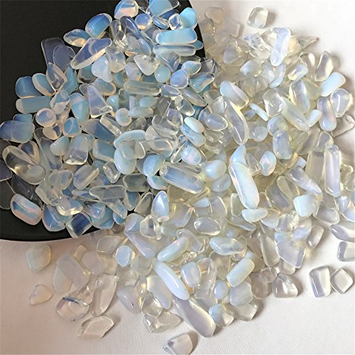 1 Lb Natural Opal Tumbled Chips Crushed Stone Healing Reiki Crystal Irregular Shaped Stones Jewelry Making Home Decoration #TOP1