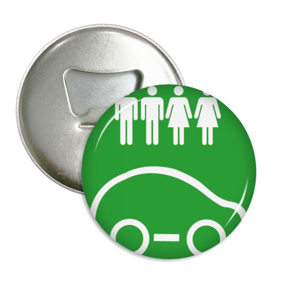 Bouteille ronde opener aimants cadeau écologique original 3Pcs