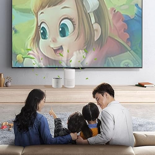 Miniatura 4 de 4 piezas 3 en 1 mini filtro de repuesto para purificador de aire, reemplazo de filtro, filtro triple, compatible con purificador de aire Core