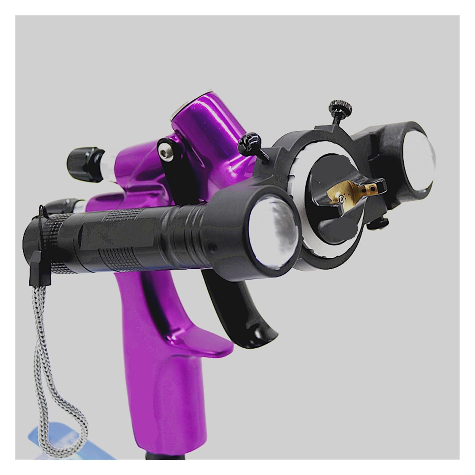 Pistola per verniciatura, Luce for pistola a spruzzo Luce for aerografo Luce for pistola a spruzzo Luce di dimensioni regolabili Faro di ricerca Riempimento for pistola a spruzzo, Verniciatura liscia