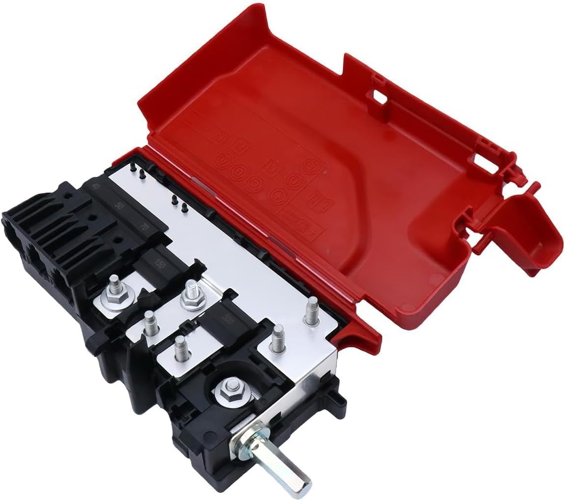 68260128AB Pre Fuse Box Battery Distribution Fuse Block Compatible with 2017-2026 Chrysler Pacifica, 2020-2026 Chrysler Voyager, Engine Compartment Front Battery Terminal Fuse Relay Block