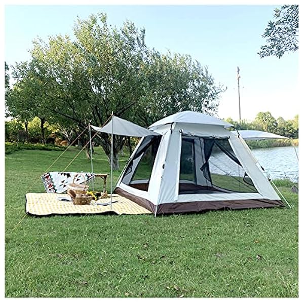 Camping Tenta 4 People Waterproof,Insect Proof Family Tents Sturdy and Practical Large Tents for Camping for Family for Family Camping,Hiking Party