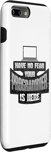 Vista 21 de Funda programadora para iPhone 12 Pro Max con programador de programación no tiene miedo