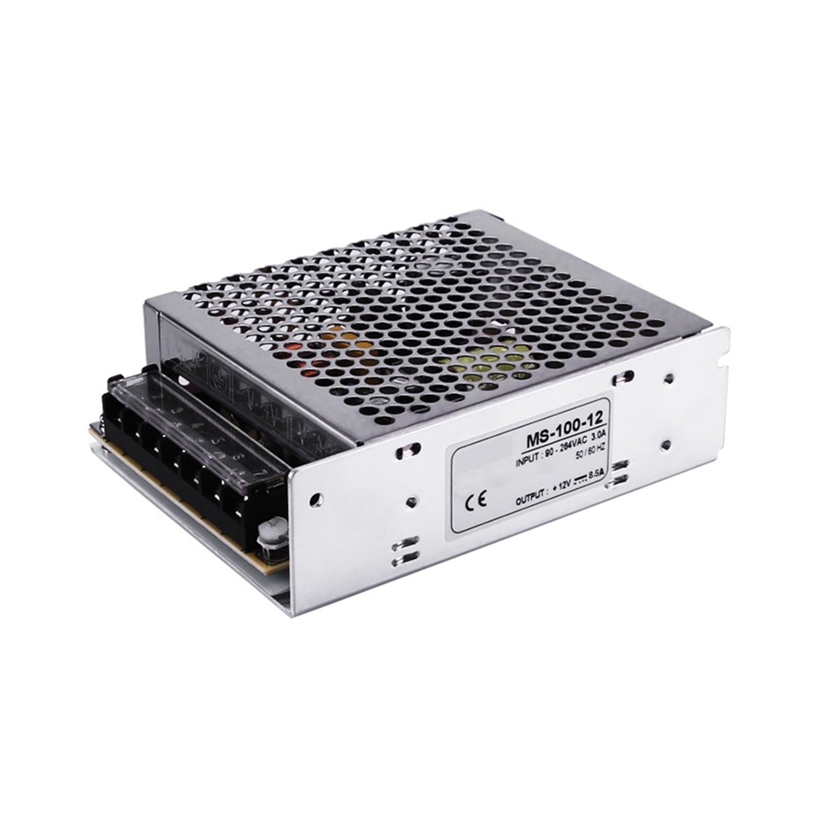 Alimentation à découpage 24V 5A et module d'affichage DC MS-100W