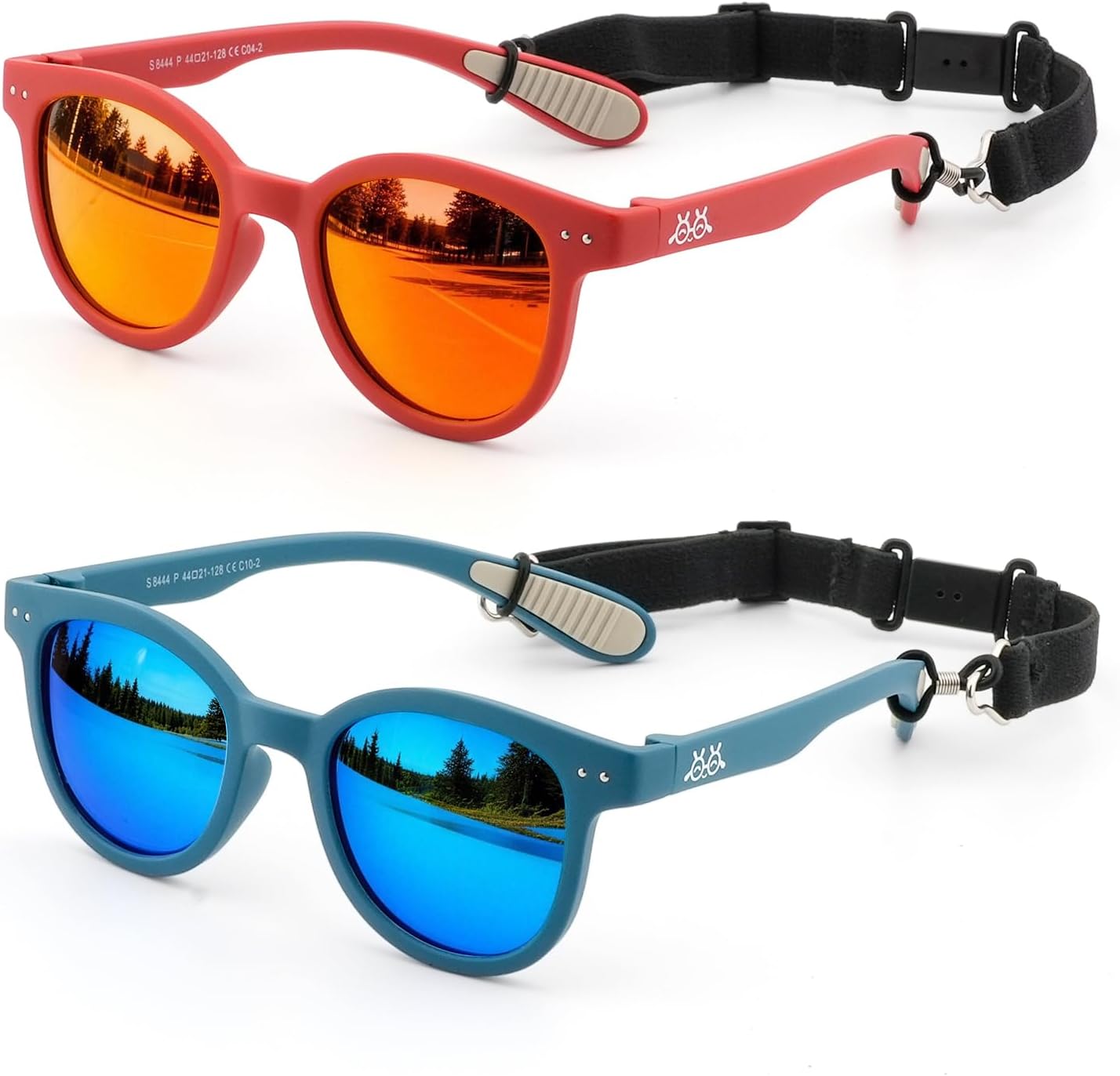 EYEBUDDY Kids Toddler Sunglasses Age 2-4/3-5 Boys Girls Polarized UV Protection Sun Glasses for Age 2-8