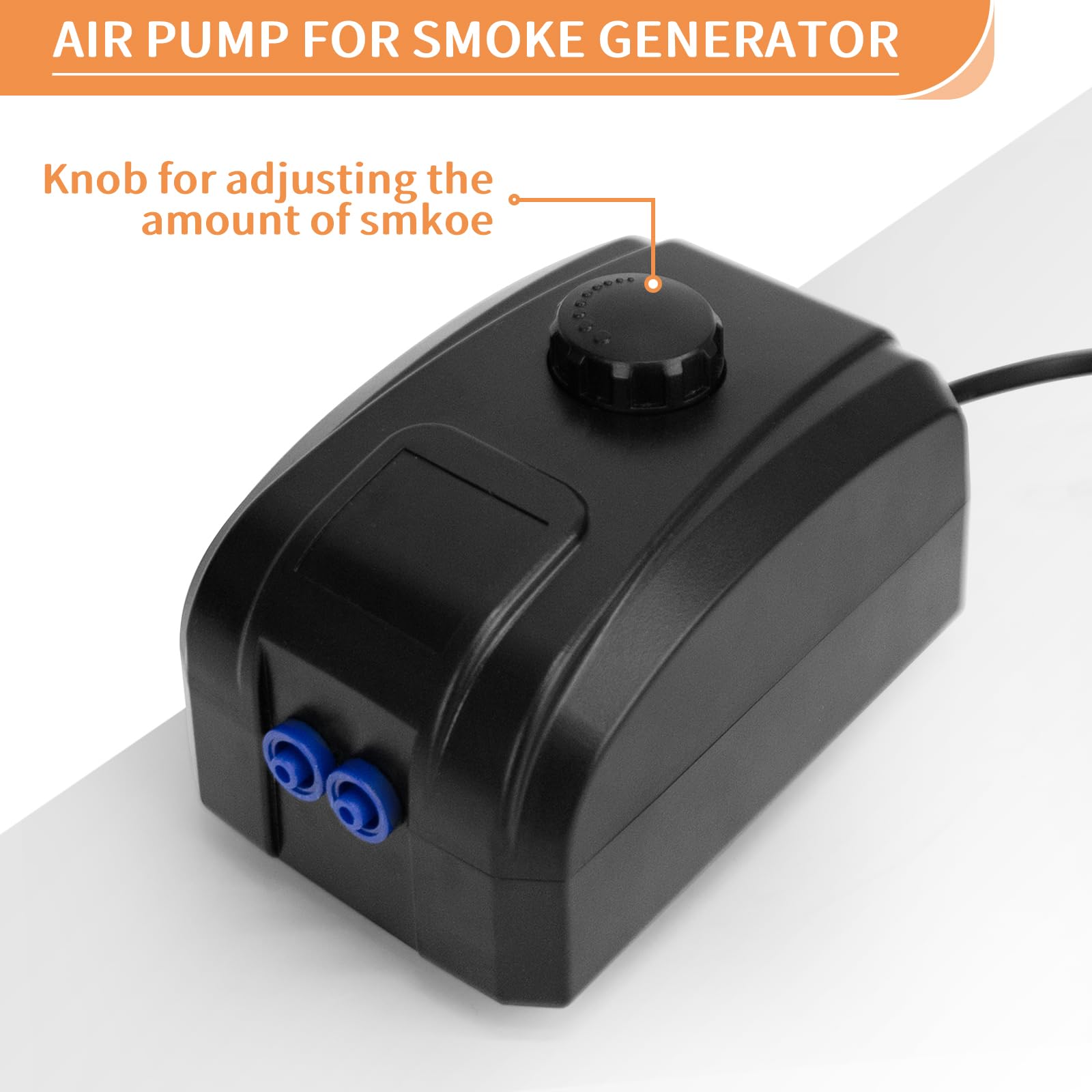 Rauchgenerator mit Pumpe, Elektrisch Kaltrauchgenerator aus Edelstahl, Raucherzeuger für Räucheröfen Smoker, Rauchgenerator zum Kalträuchern von Fisch, Fleisch, Käse