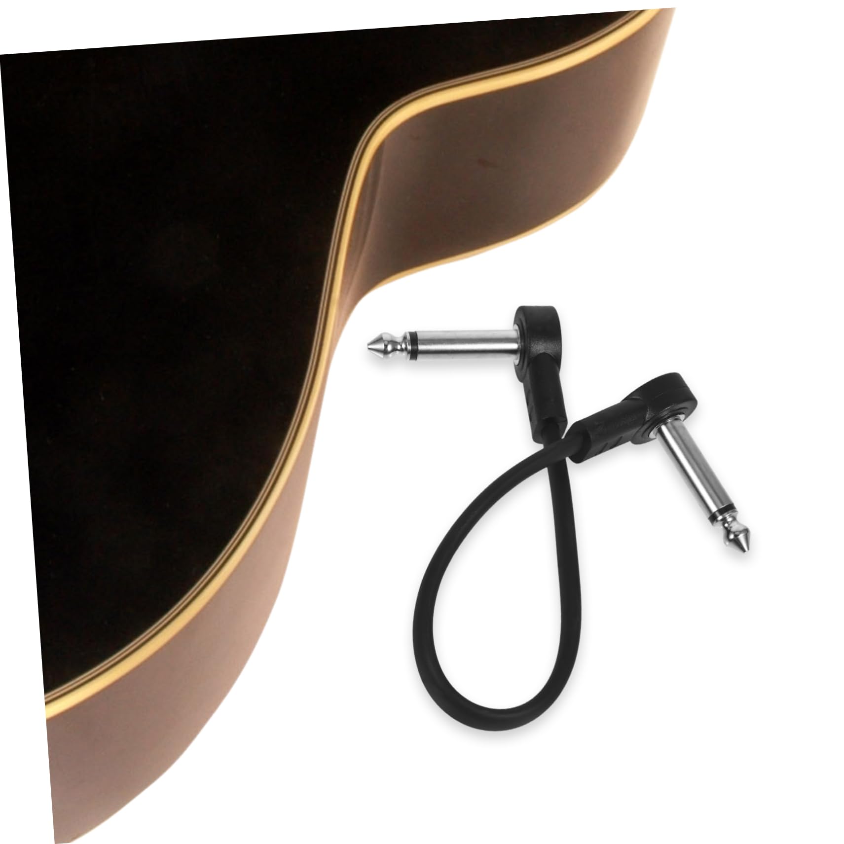 Abaodam 30stücke Gitarren Patch Kabel Robuste Verbindungskabel Für Effektpedale Lärmschutz Und Langlebige Nutzung Für Musiker Unterwegs