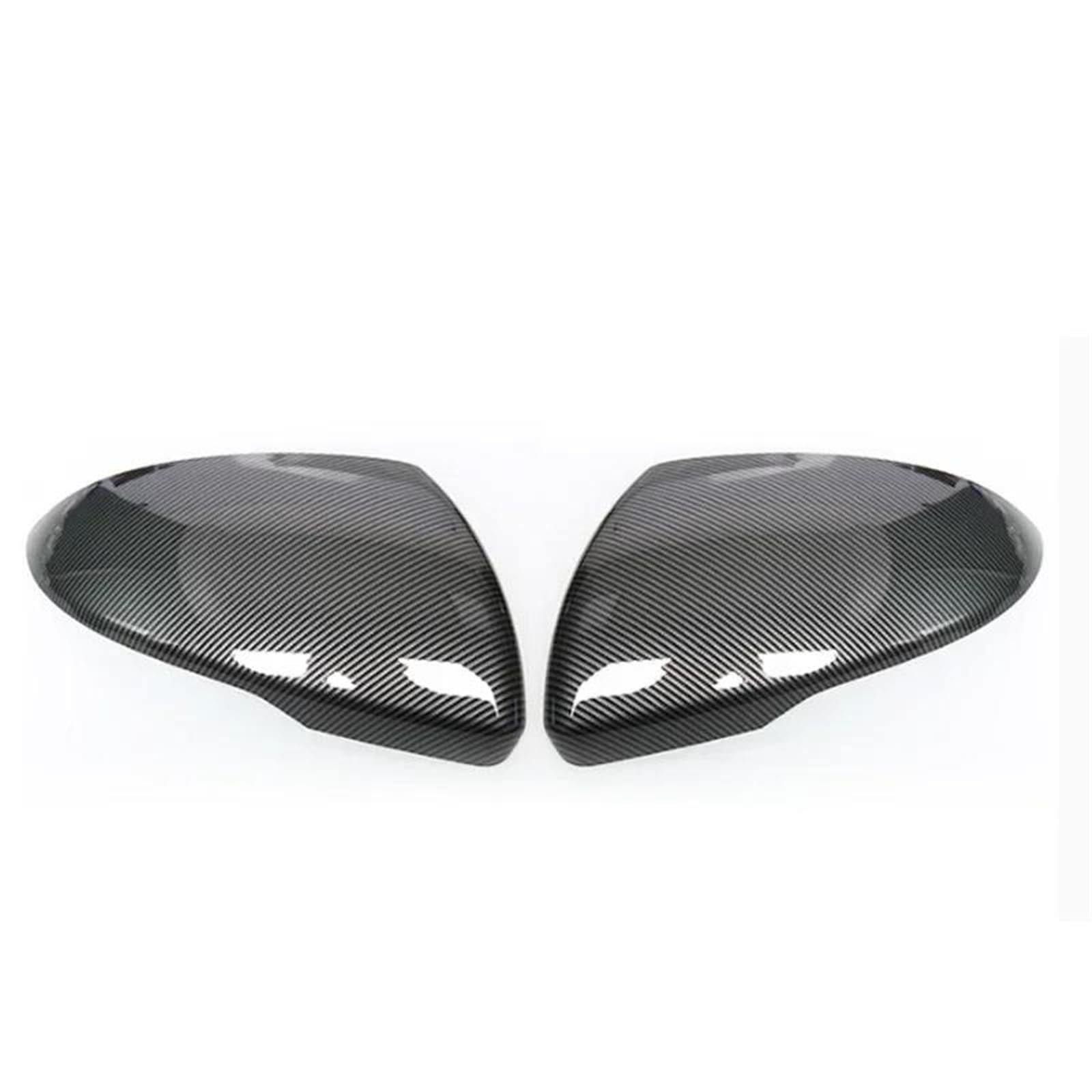 Car Door Wing Mirror Cover Car Rearview Side Mirror Cover Wing Cap Exterior Door Housing Shell Trim Frame Sticker for KIA K5 for Optima 2011-2019(for 2016-2019)