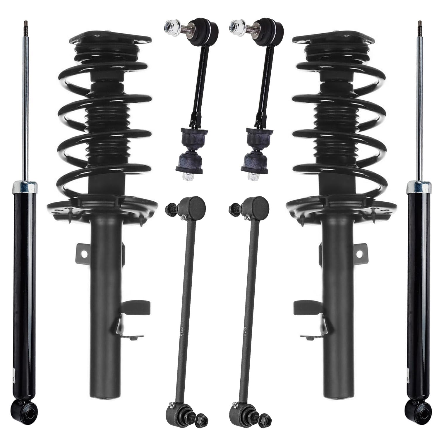 Detroit Axle - AWD 8pc Suspension Kit for 2014 Ford Escape [2.0L]