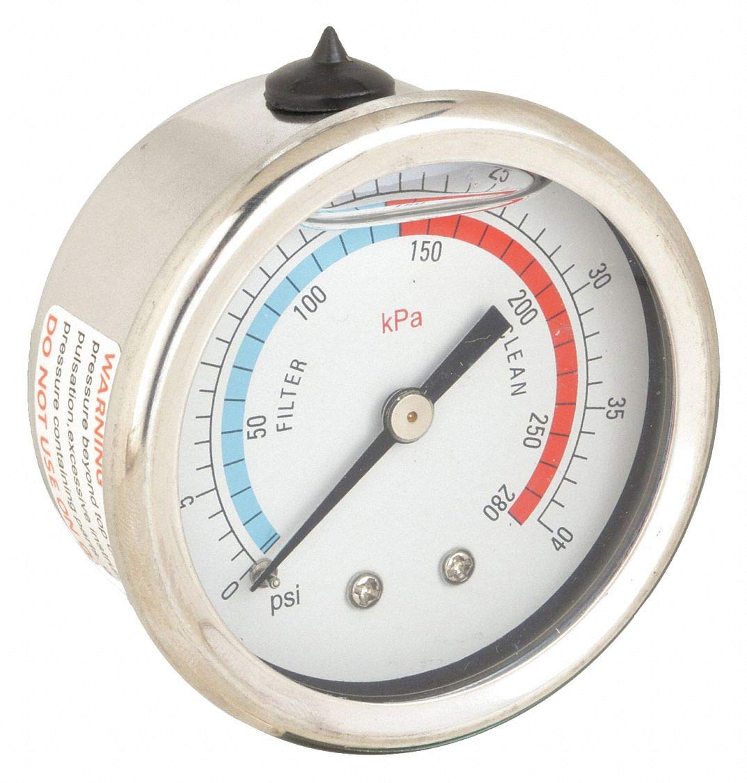 Dayton Oil Pressure Gauge with O-Ring for 4VMP3, 4VMP4