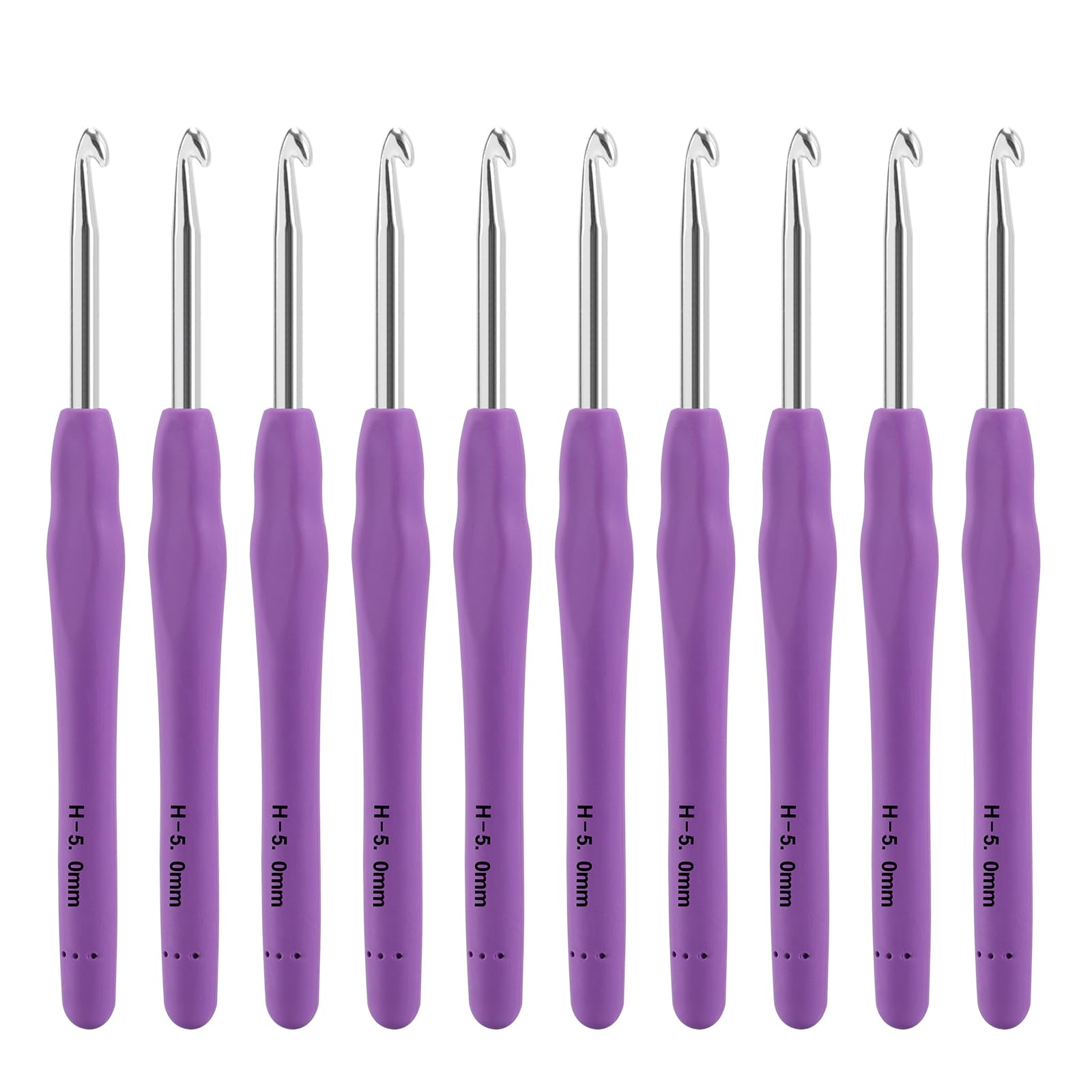Ergonomic Crochet Hooks - Vodiye 2.5mm -9