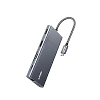 Anker Hub USB C 11 in 1 100W, PowerExpand Adattatore con HDMI 4K 60Hz e DP