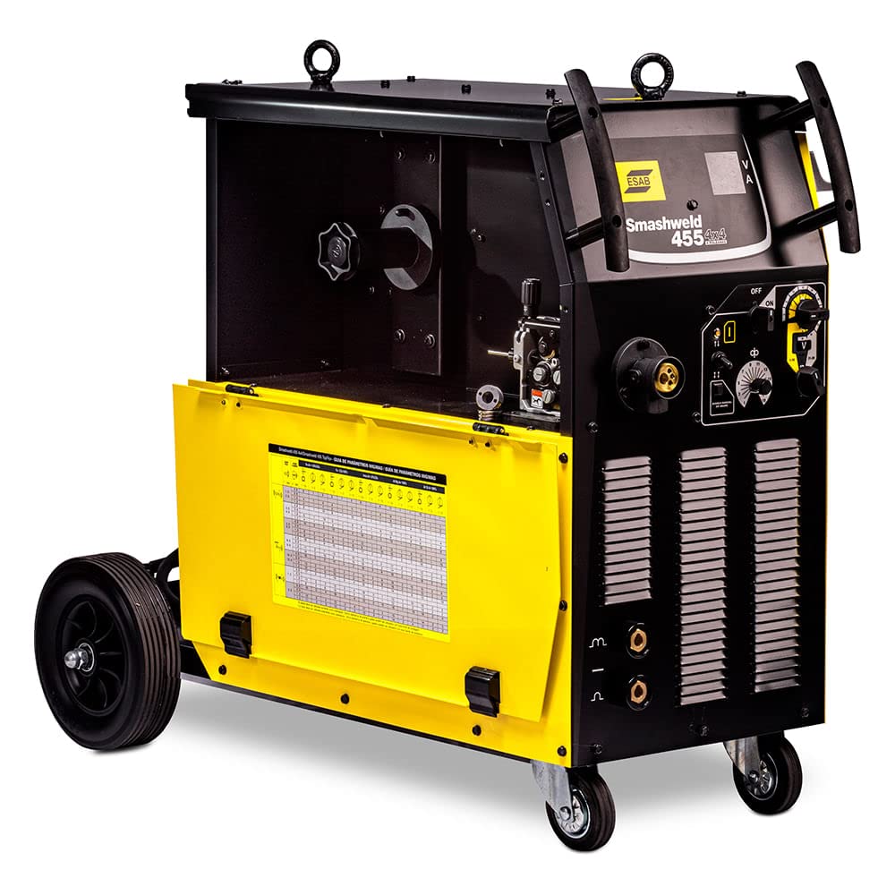 Máquina de Solda Mig 400A Trifásico Cabeçote Interno SMASHWELD 455