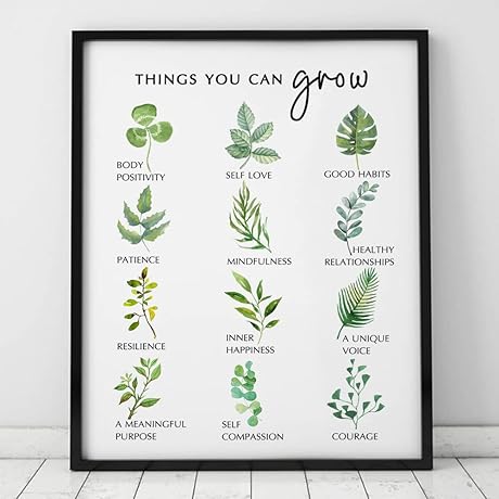 Art to Frame: Transformative Wall Decor for Self-Growth and Mindfulness