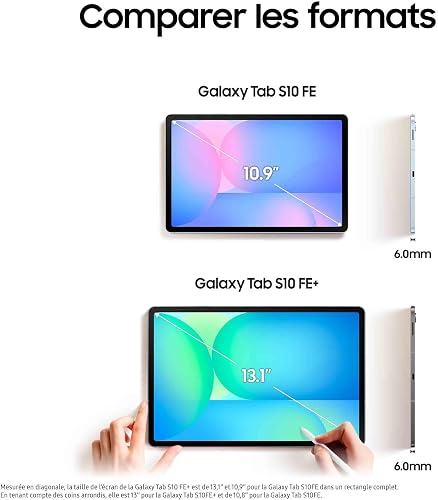 Samsung X526B Galaxy Tab S10 FE 10.9", 5G, 128GB 8GB Ram, Grigio - 4
