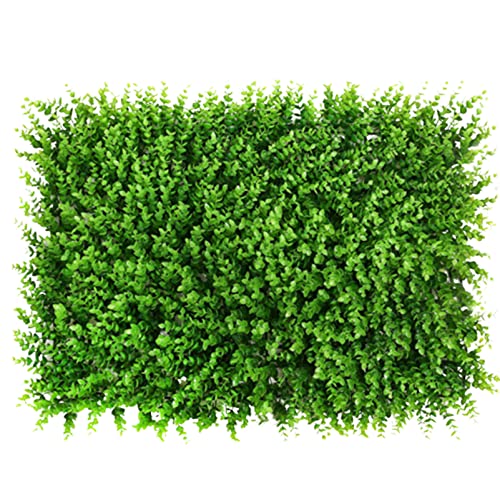 Panneaux de verdure artificielle anti vis-à-vis pour masquer un vieux mur