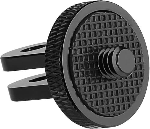 Miniatura 6 de Paquete de 6 adaptadores de trípode de aluminio para cámara de 14 "-20 adaptadores de conversión compatibles con cámaras de acción Gopro Insta360,