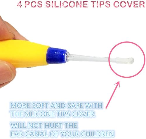 Miniatura 3 de BonnyEars - Herramienta de eliminación de cera de oído con luz LED para niños pequeños, bebés, bebés y adultos | Kit removedor de cera de oídos de