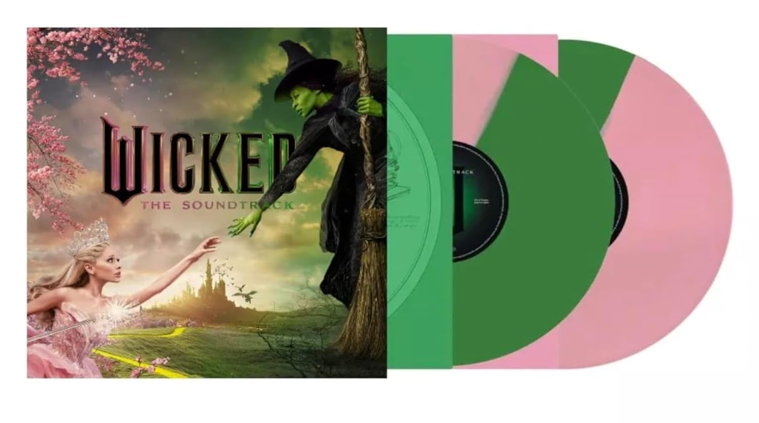 Wicked : Soundtrack ft. Ariana Grande Exclusive Green & Pink Split
