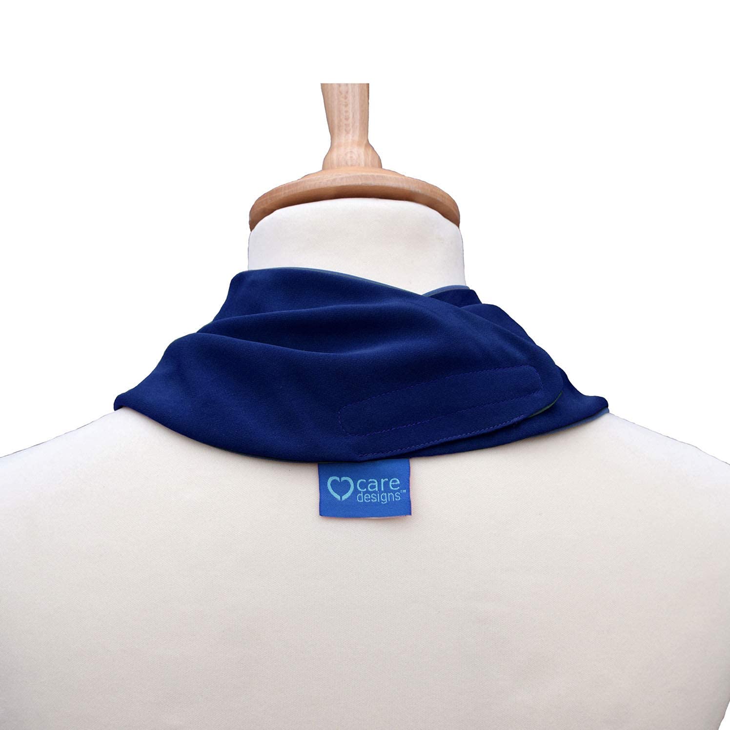 Care Designs Grand bavoir pour adulte - Élégant et digne - Protection de vêtements de style écharpe douce et confortable, absorbant, imperméable, lavable en machine