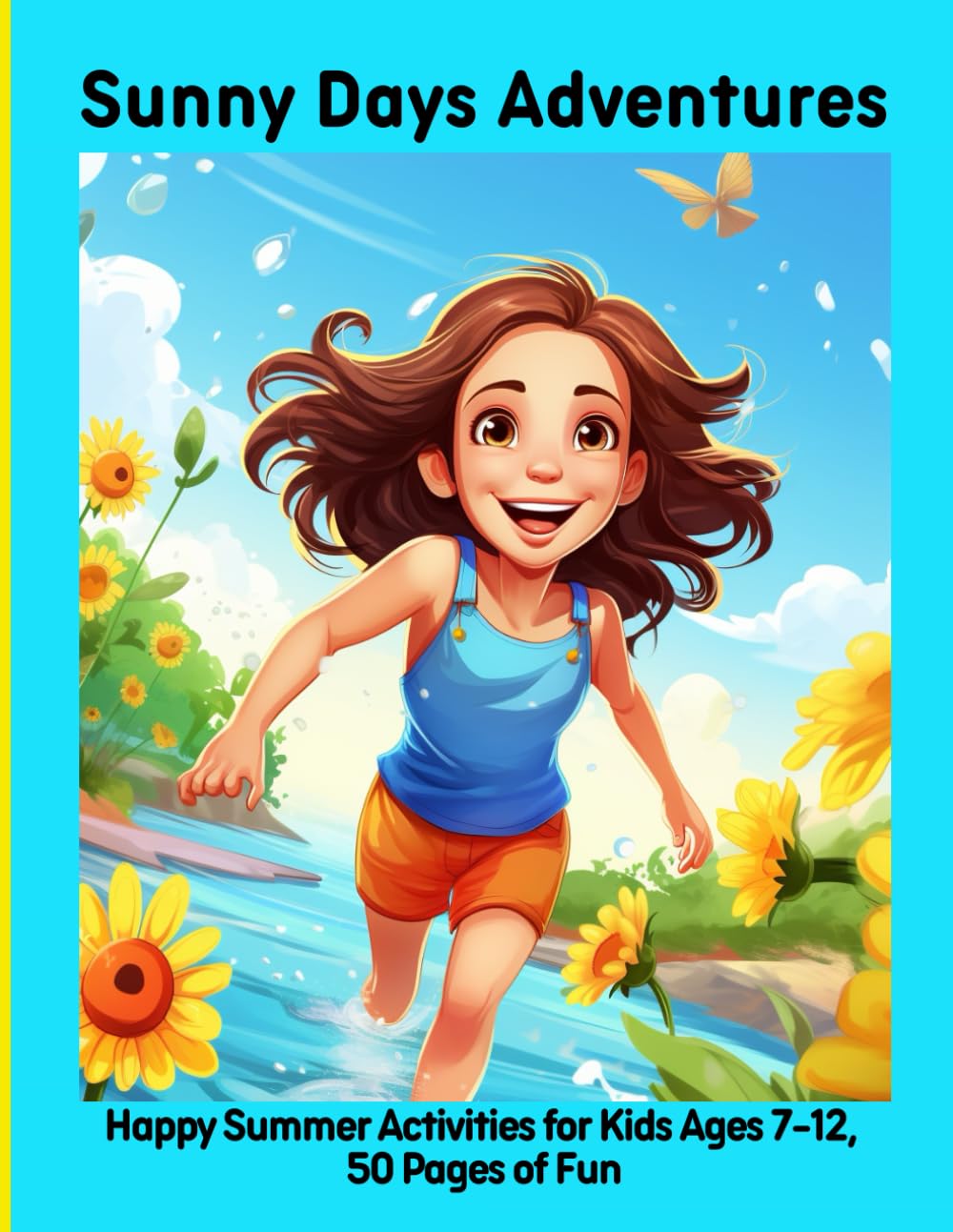 Sunny Days Adventures: Happy Summer Activities for Kids Ages 7-12, 50 Pages of Fun