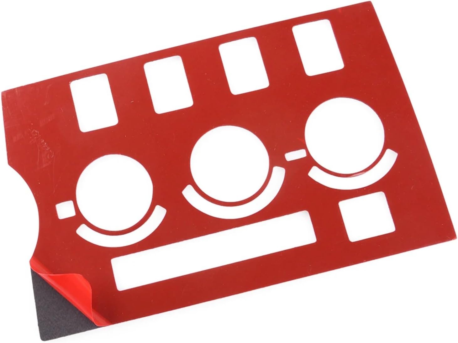 Carbon Fiber Black Car Console Climate Control Panel Trim Cover Fit for toyotas Tundra 2007 2008 2009 2010 2011 2012 2013