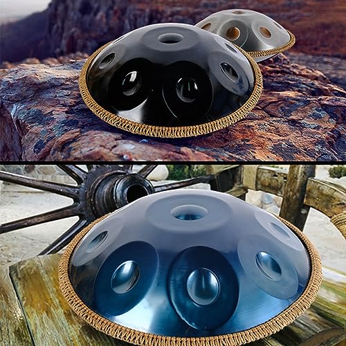 Steel Tongue Drum Handpan 10 Notas 22 Pulgadas en Re menor miniatura 6