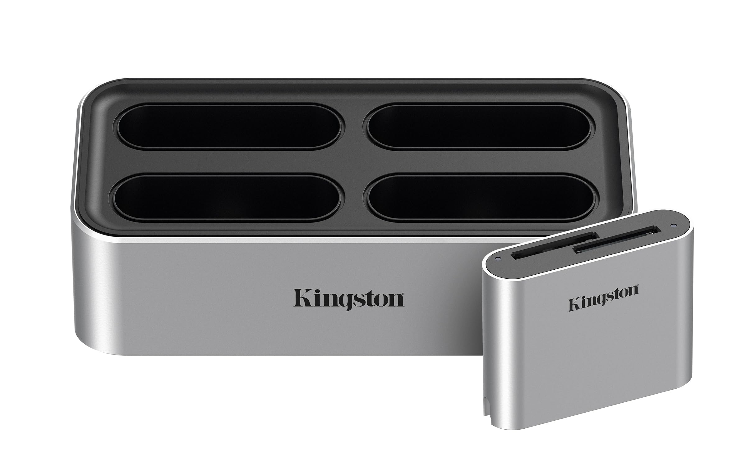 Kingston Workflow Station with SD Reader | Customizable USB 3.2 Gen 2 Dock | Support up to 4 Readers | WFS-S
