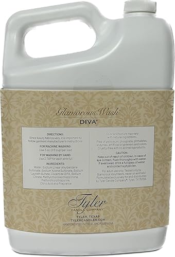 Miniatura 2 de TYLER Diva Glam Wash - Detergente para ropa, galón (128 onzas líquidas) (paquete de 1) ILIOS Packaging.