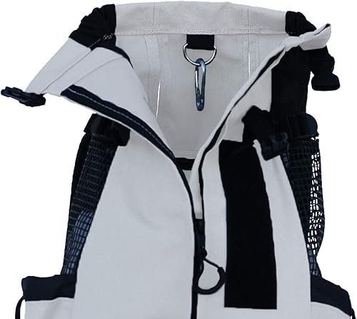 Miniatura 9 de K9 Sport Sack  Mochila transportadora para perros, para mascotas pequeñas y medianas  Mochila para perro ajustable frontal  Totalmente ventilada