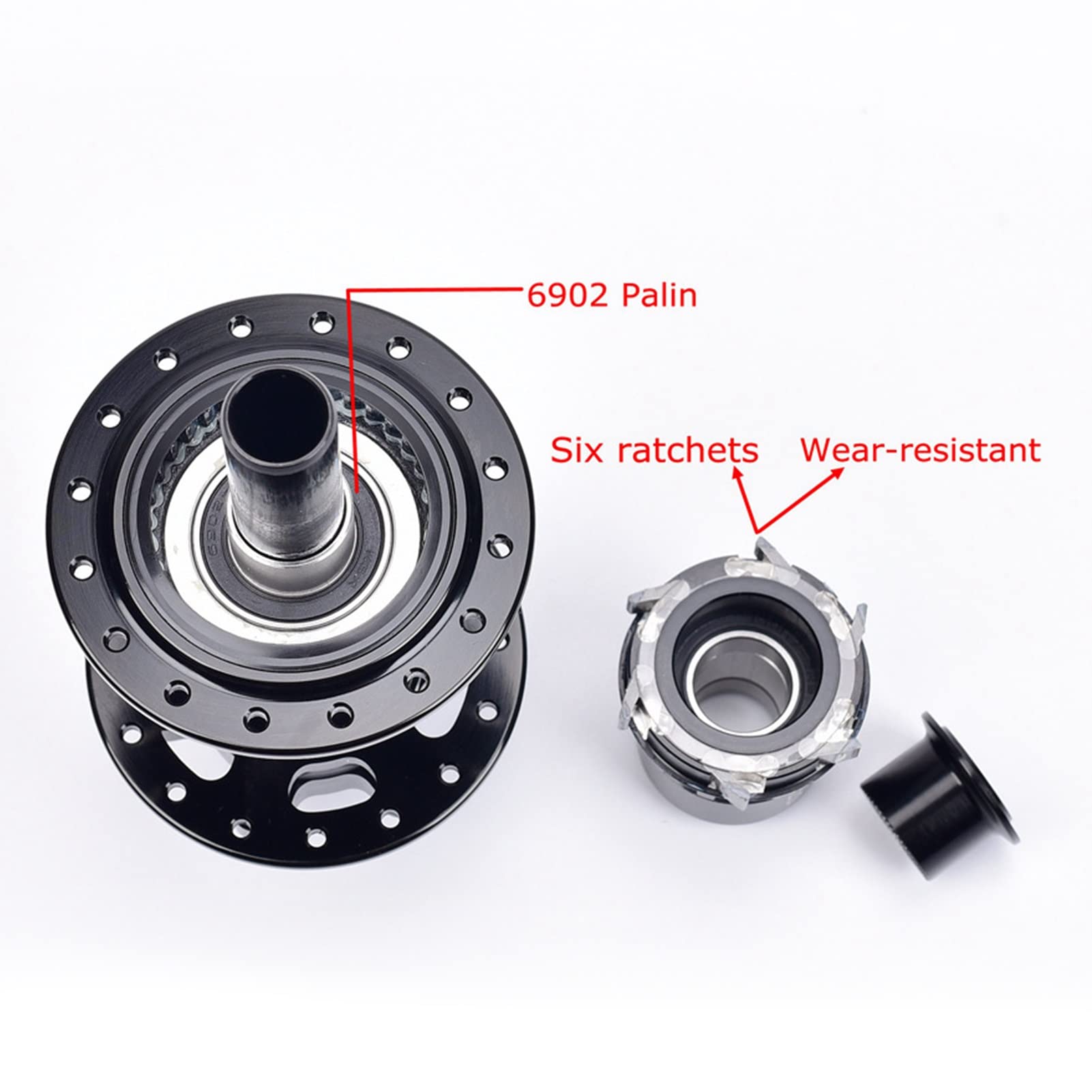 Amazon | ロードバイクハブ 32 28 穴スルーアクスルハブセットフロント