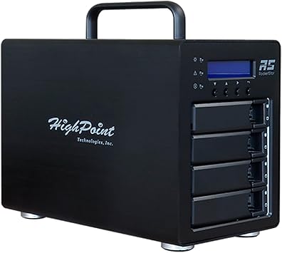 HighPoint Technologies RocketStor 6614V 2nd Generation Thunderbolt 3 RAID Storage Enclosure