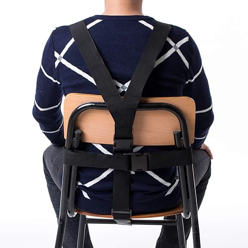 Miniatura 2 de Cinturón de seguridad para silla de ruedas, Restricción de arnés de silla de ruedas para adultos, Cinturón de seguridad para ancianos, Arnés de