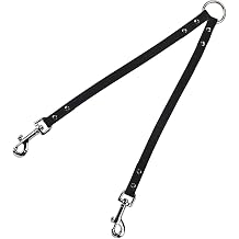 Kerbl Vegas Coupling for Two Dogs, 30 cm/18 mm, Black