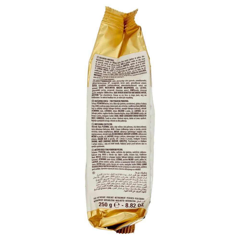 Italian Gourmet Matilde Italian Gourmet Minivoglie biscotti assortiti burro | Frollini con ripieni e marmellata, Auswahl für Kaffee, Tee, colazione e, Gesamtnettogewicht 1,5 kg + Kostenlos Polpa 400g