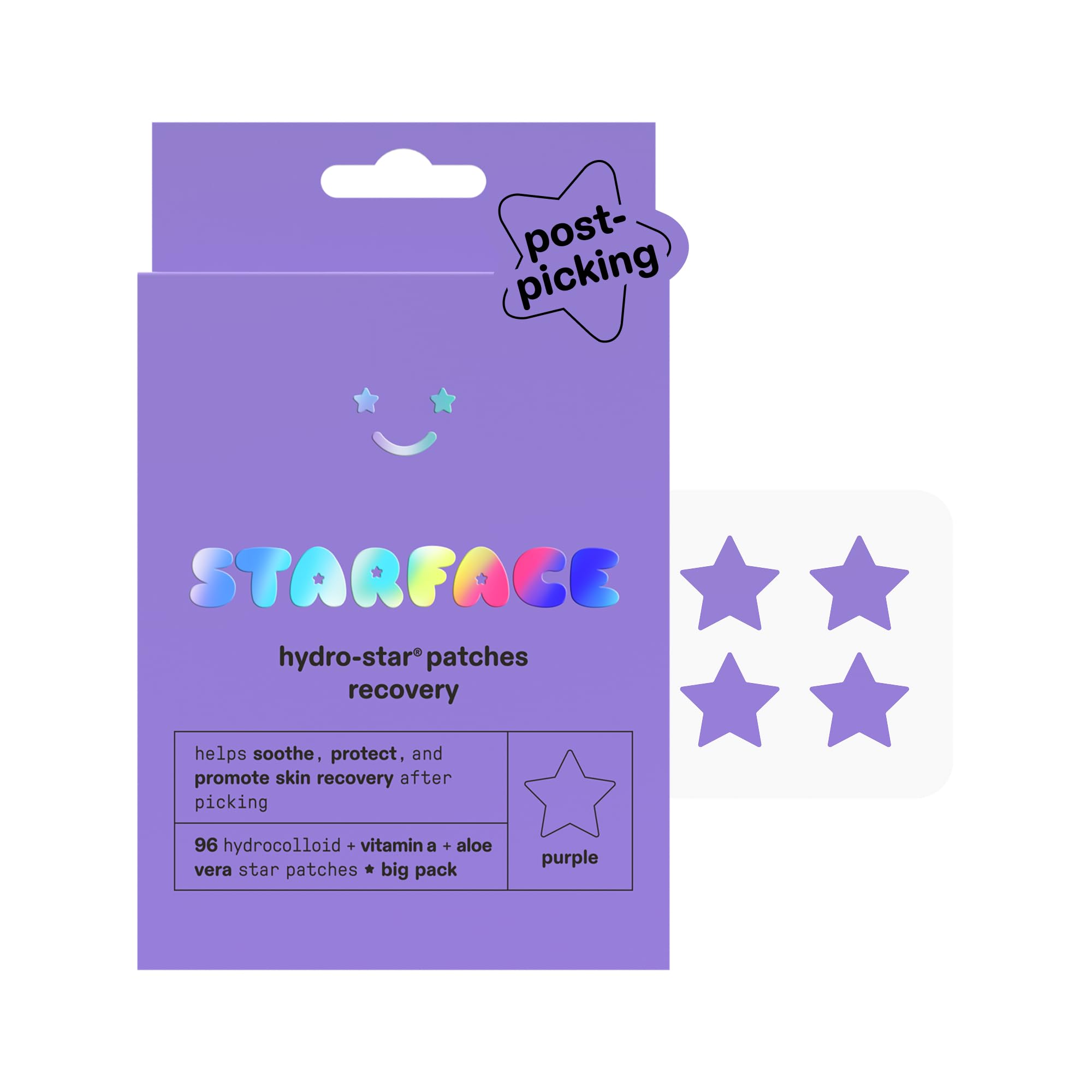 Starface Hydro-Star Blue Patches - Clear Skin -14