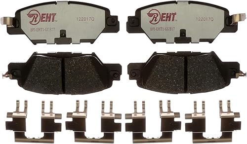 Miniatura 118 de Raybestos Premium Element3 EHT™ EHT1413H Juego de repuesto de pastillas de freno delantero