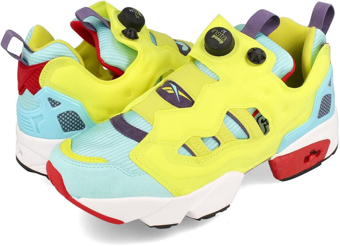 リーボック] ZX FURY BLACK/HYPER GREEN RED 26.5cm Reebok Instapump