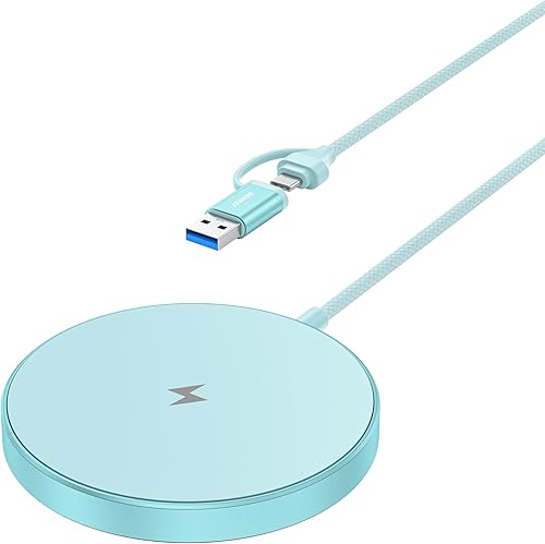 BENFEI Cargador inalámbrico magnético de 15 W compatible con cargador MagSafe, iPhone 1616 Pro16 Plus16 Pro MaxiPhone 15 Pro Max PlusiPhone 14 13 12 disponible en Yaxa Colombia