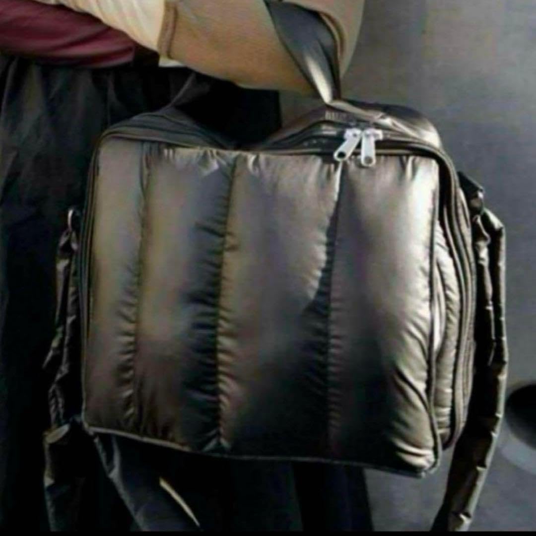 calin マザーズバッグ ブラック 未使用 ポストカード付き【新品未開封