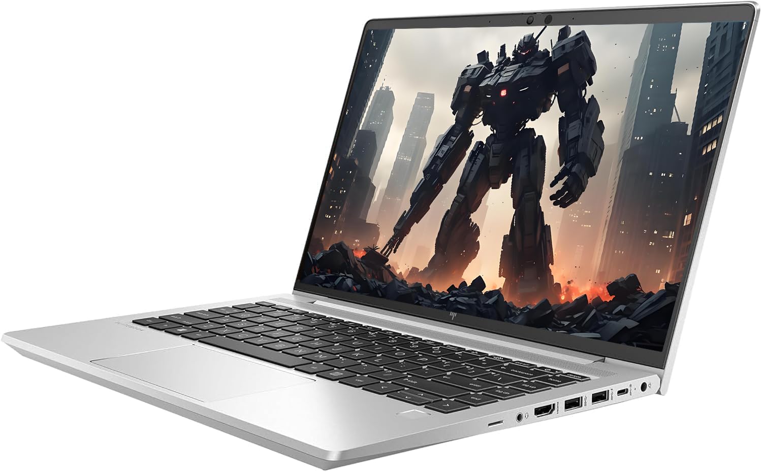 HP EliteBook 645 G9 Business Ordinateur Portable, 14 Pouces FHD (1920x1080) Ordinateur Portable, AMD Ryzen 5 Pro 5675U, RAM 8 Go, SSD 256 Go, Clavier US QWERTY, Windows 11 Pro (reconditionné)