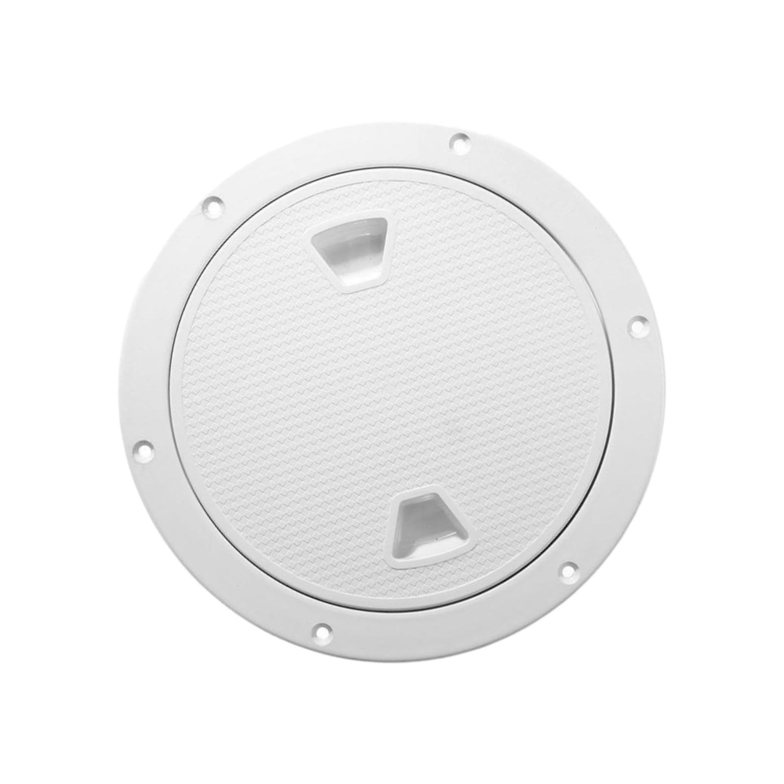 Coperchio Boccaporto per Barca Piastra di Coperta Boccaporto Accessori Professionali Coperchio Stagno Bianco Yacht Marino Ispezione Boccaporto, 8 pollici