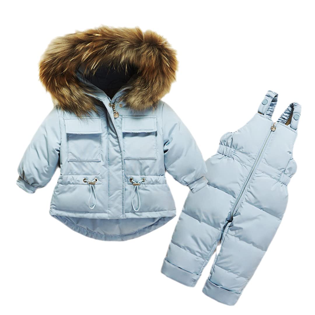 Winter Children Clothing Set Baby Boy Girl Clothes Warm Down Jacket Coat Jumpsuit Snowsuit Kids Parka Overalls Light