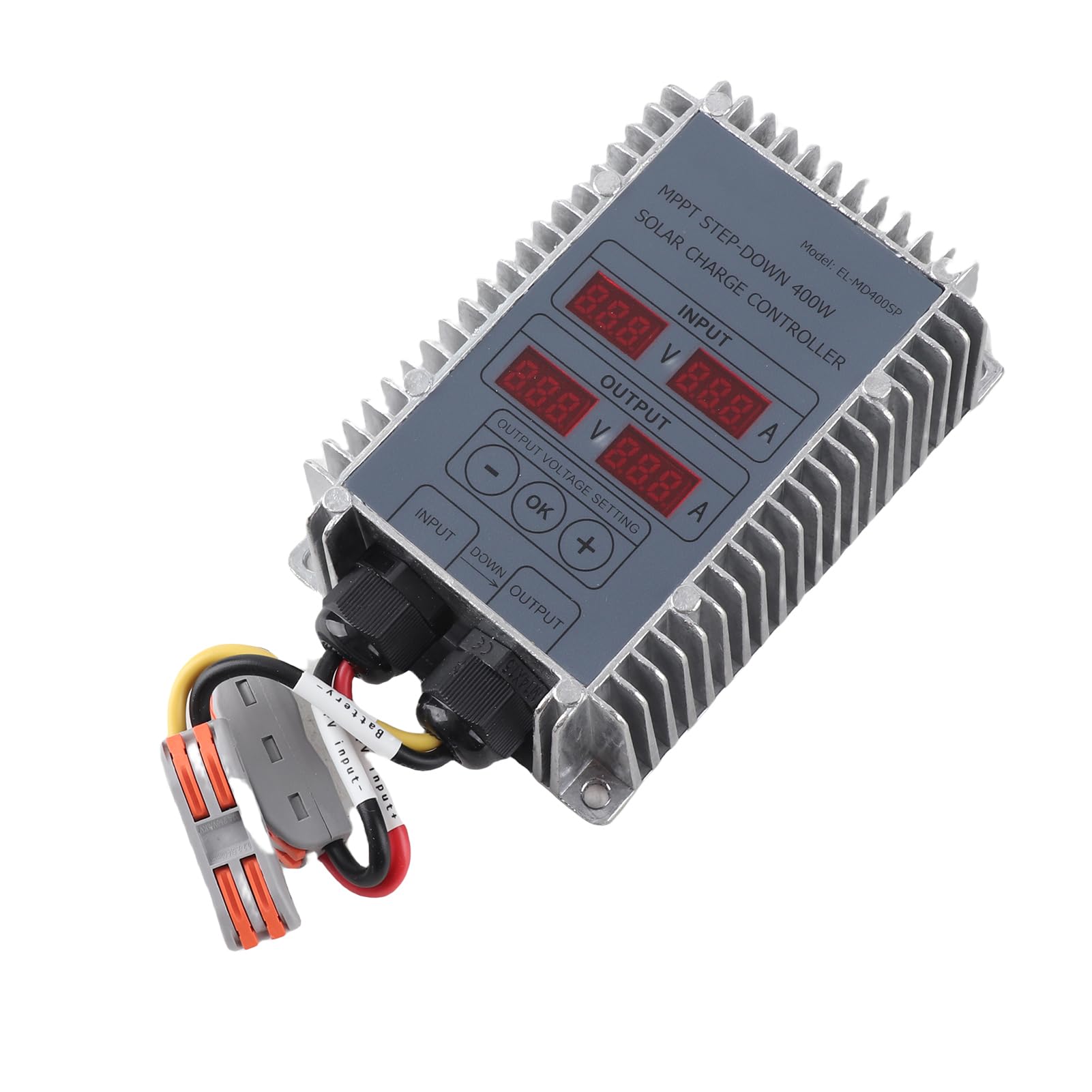Domary Regolatore di Carica Solare MPPT 200W 300W 400W Display LED