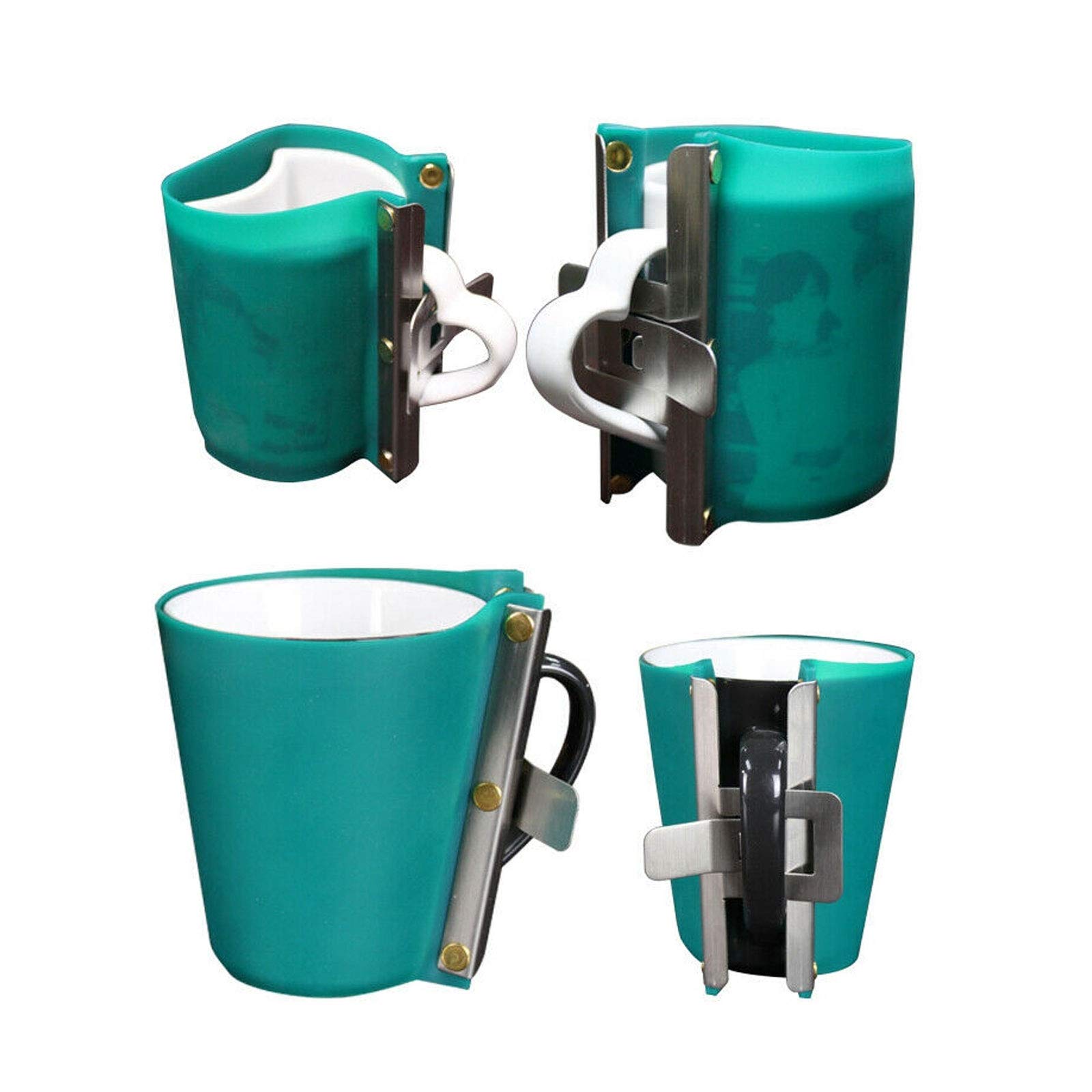 HAKZEON Lot de 8 emballages de 325 ml en silicone par sublimation professionnelle pour impression de tasses créatives, vert