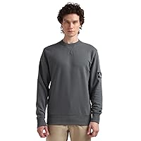 Calvin Klein Jeans Felpa Uomo Badge Crew Neck Senza Cappuccio