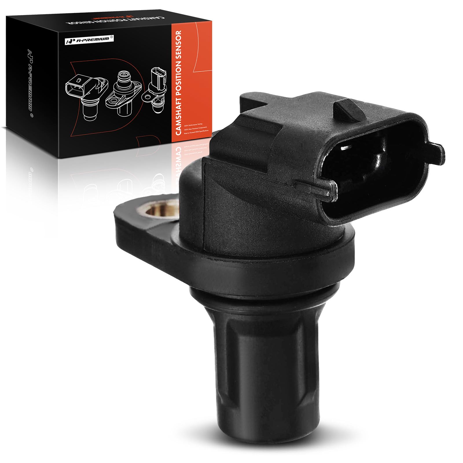A-Premium Engine Camshaft Position Sensor Compatible with Porsche 911 2005-2018, Boxster 2005-2016, Carrera GT 2004-2005, Cayenne 2008-2010, Cayman 2006-2016, Replace# 0232103057, 0232103092